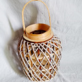 Customized Eco-Friendly Handmade Delicate Willow Lantern with Handle